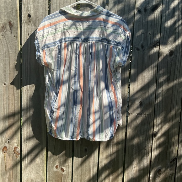 Loft Striped Multicolor Shirt - Picture 3 of 3